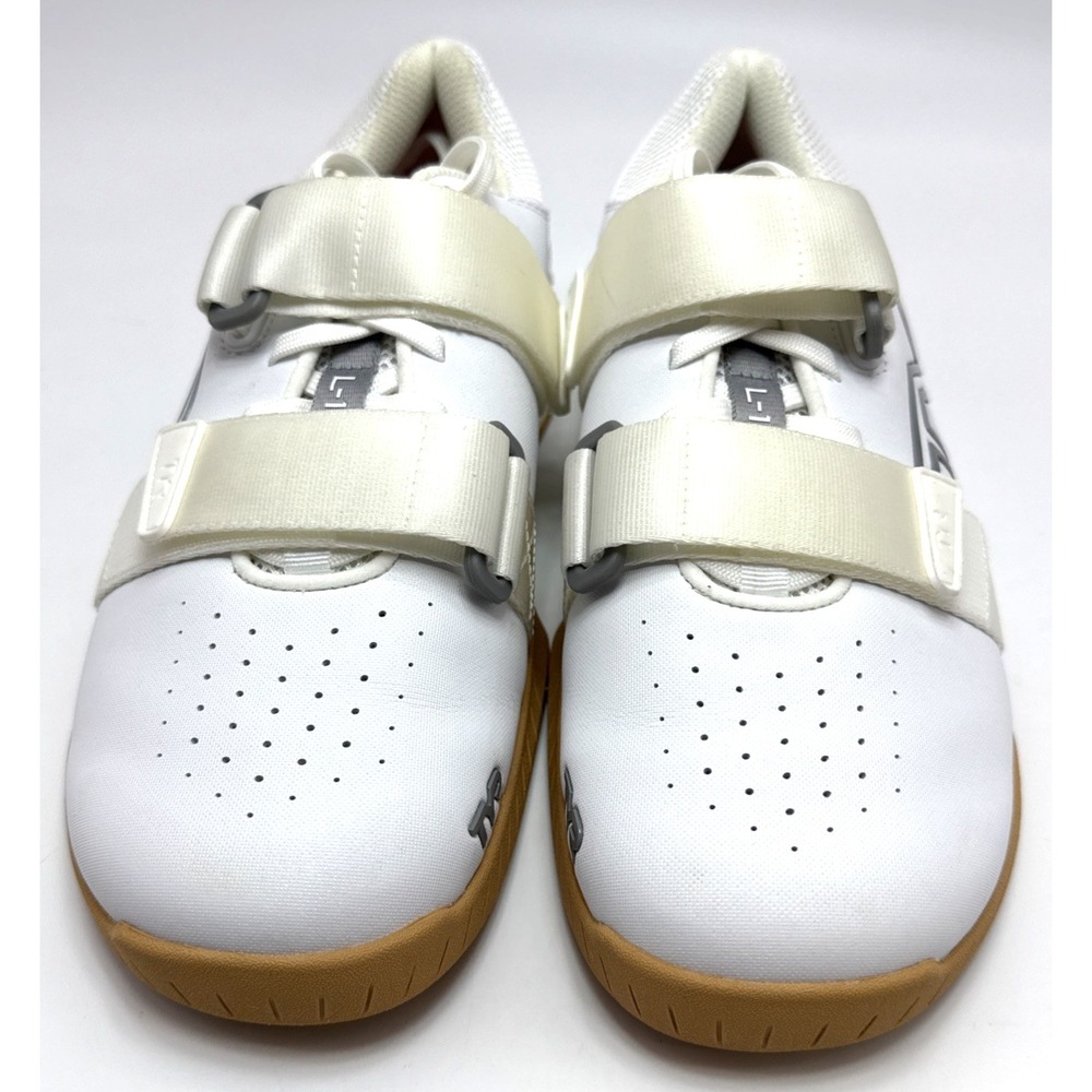 TYR L-1 Lifter Gym Shoes Mens Size 7.5 W 9 Weightlifting Athletic White Sneakers - Picture 3 of 5